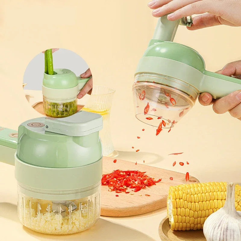 4In1 Electric Vegetable Cutter